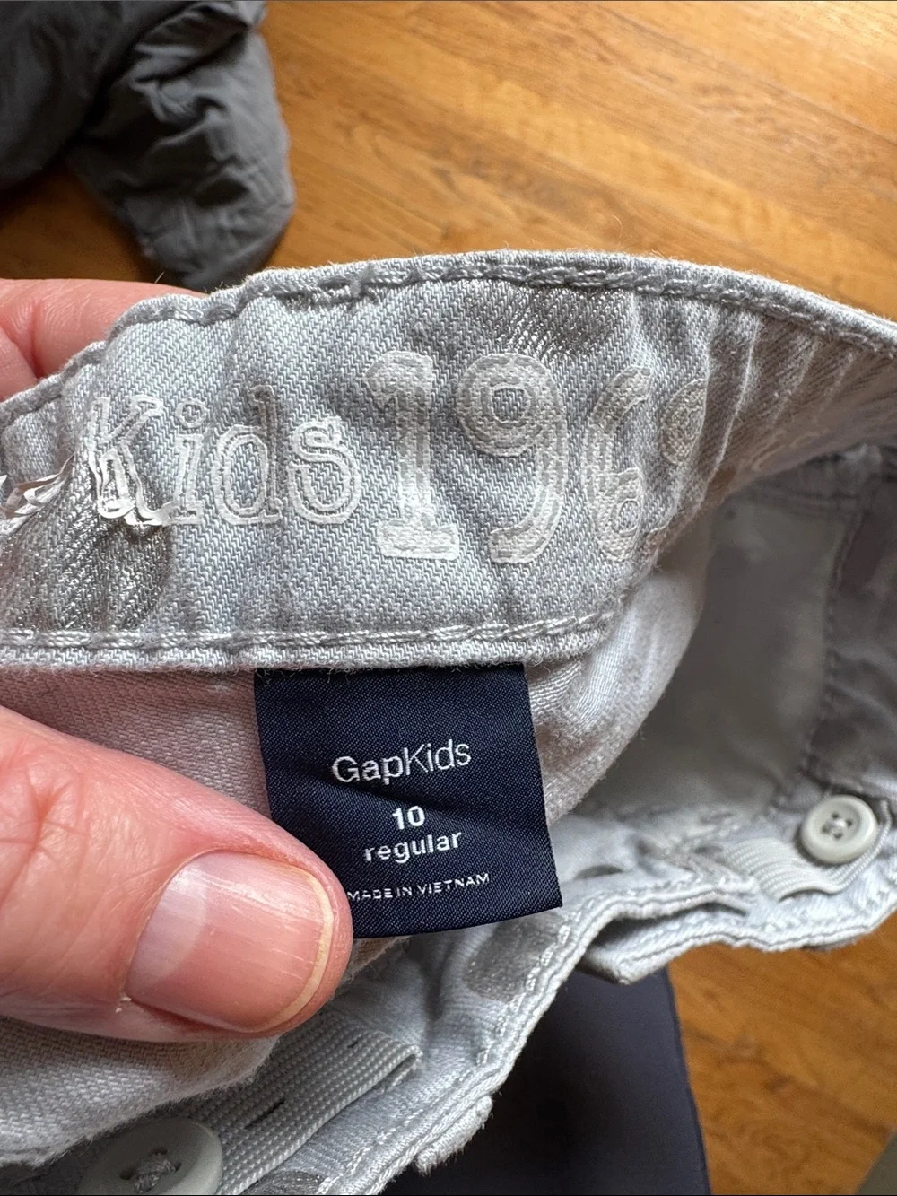 Gap kids Shortie Silver Polka Dot Girls' Shorts size 10